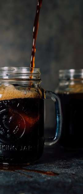 Photo by Rinck Content Studio clear-glass mug